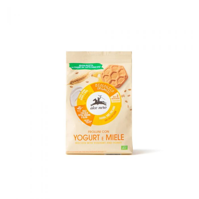 Frollini con Yogurt e Miele Alce Nero - 350gr